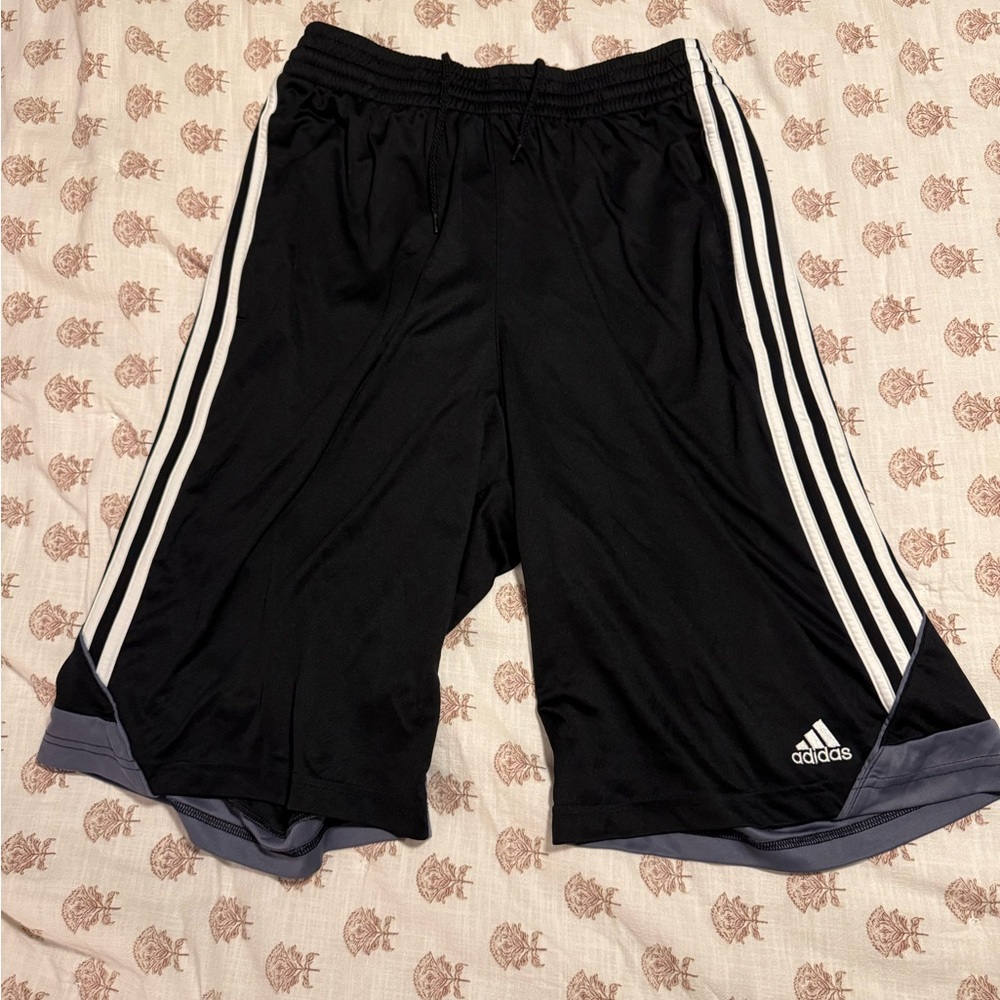 Adidas Black Athletic Shorts